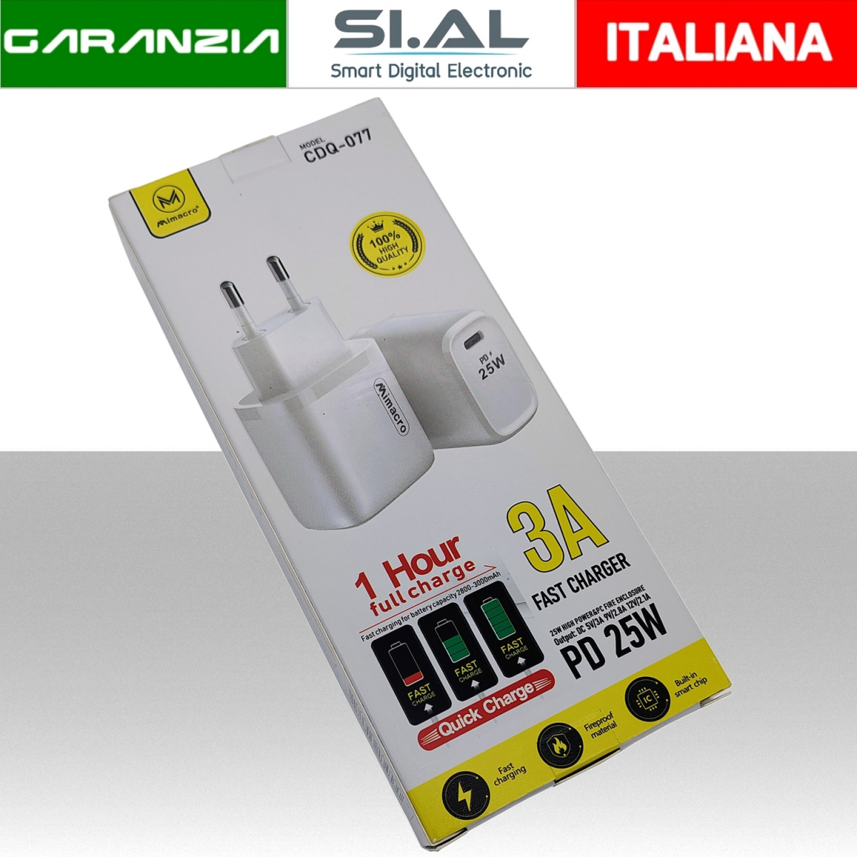 31-377 alimentatore usb per smartphone 3a