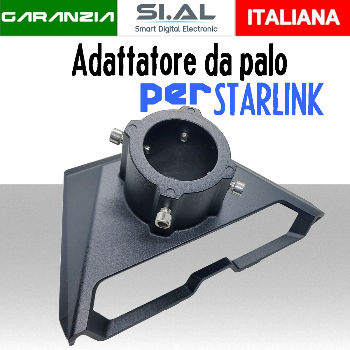 Adattatore da palo universale per antenne starlink