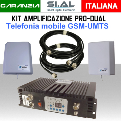 Kit amplificazione segnale telefonico Mitan 2 bande GSM-UMTS