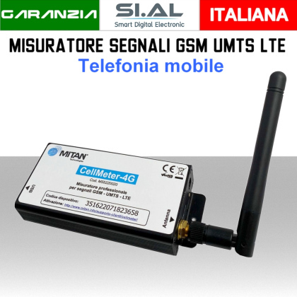 Misuratore segnali telefonici bande GSM-UMTS-LTE-4G Mitan 