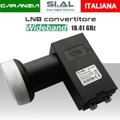 Lnb Wideband 2 polarità per multiswitch e Trasmettitori Fibra ottica