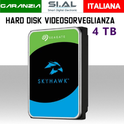 Hard Disk videosorveglianza 4TB Seagate per DVR/NVR 
