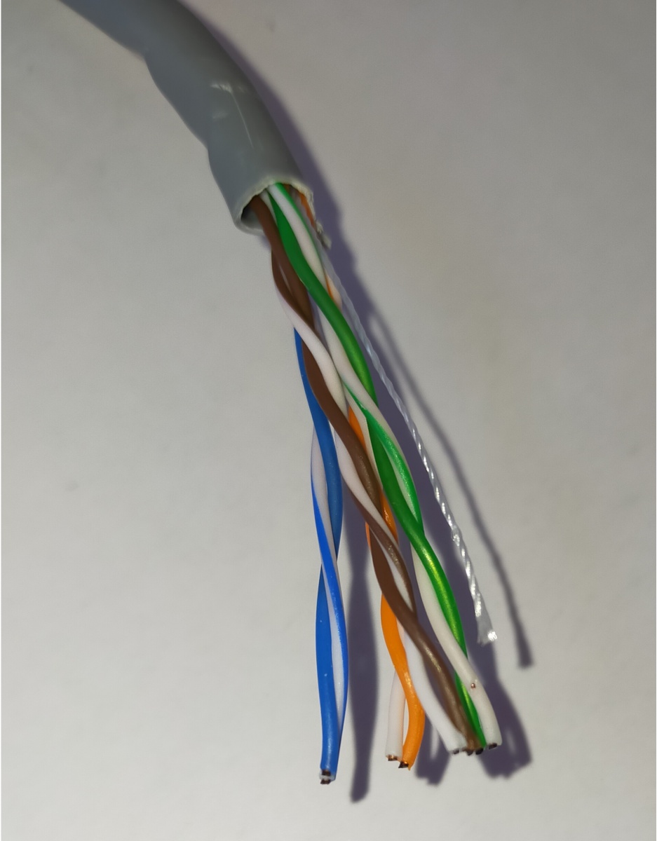 Cavo LAN Ethernet in RAME alta qualità matassa 305 metri prezzo basso