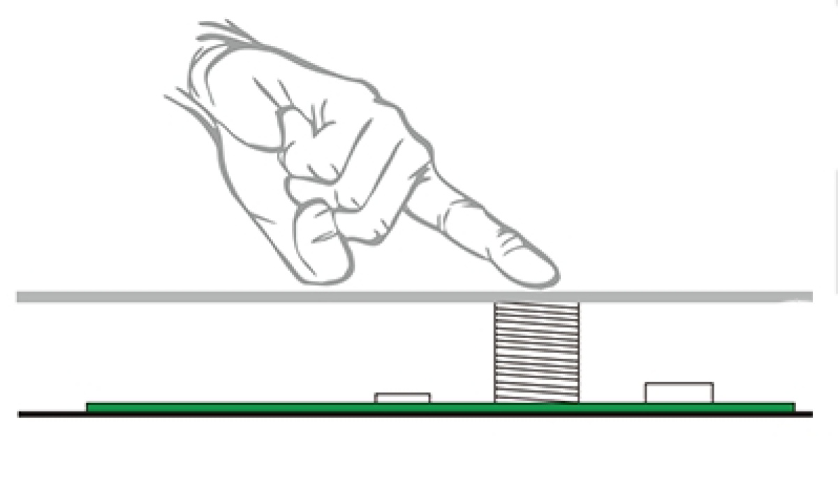 dimmer led touch per profili in alluminio