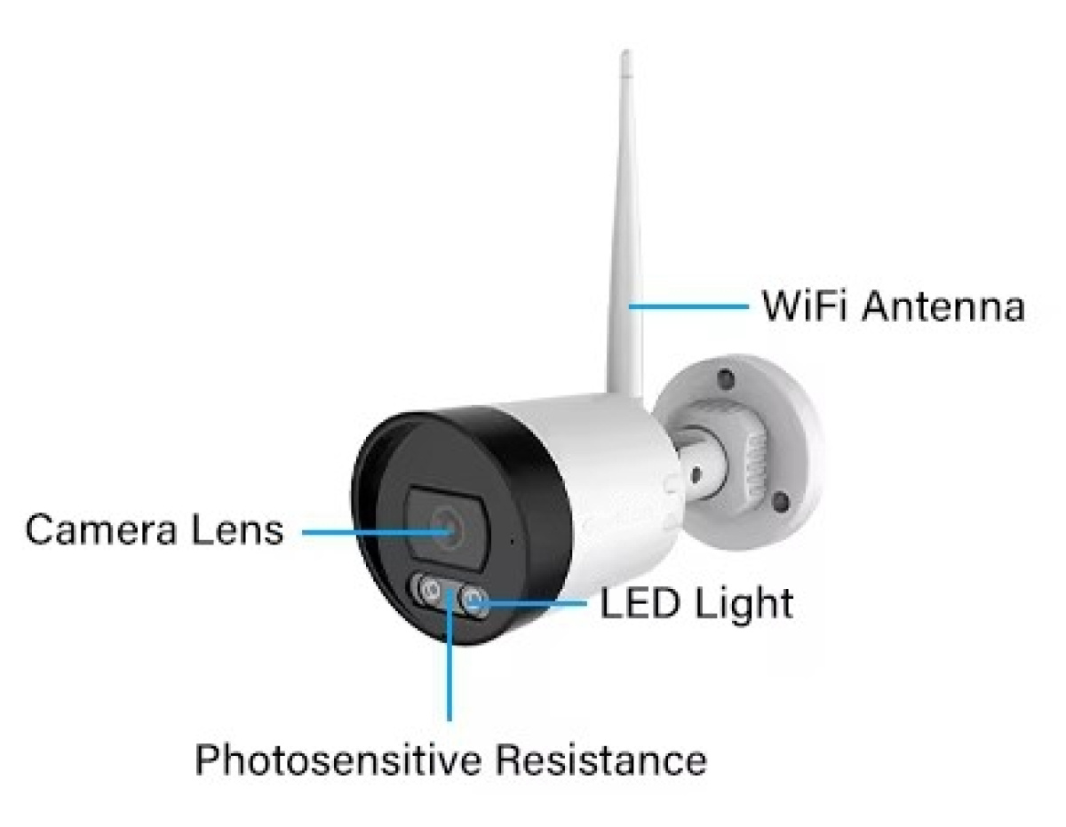 wifi telecamera da esterno impermeabile professionale