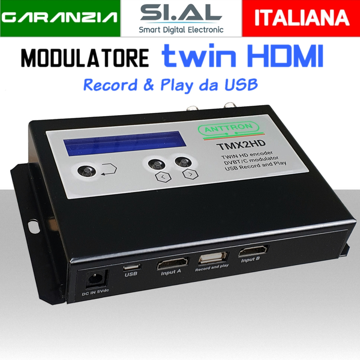 Modulatore hdmi twin 2 ingressi