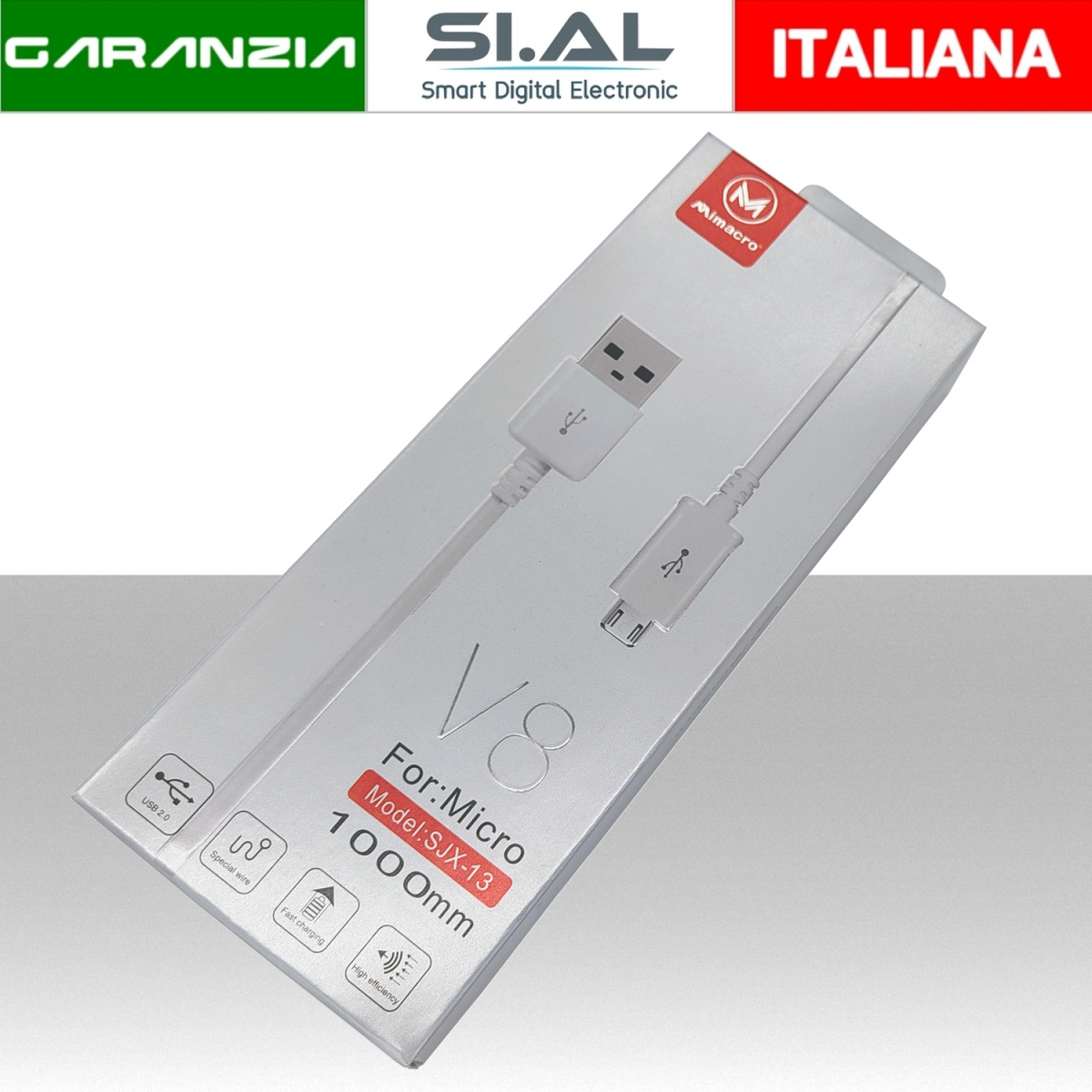 30-218 cavetto micro usb 1 metro