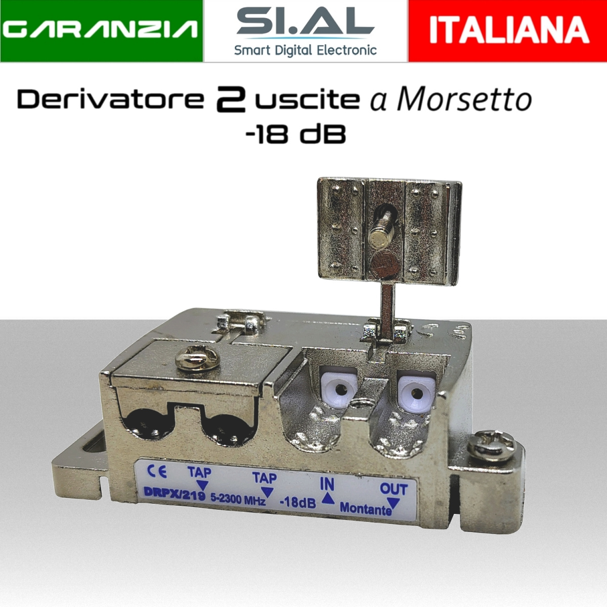 drpx219 derivatore a morsetto attenyato -18 db
