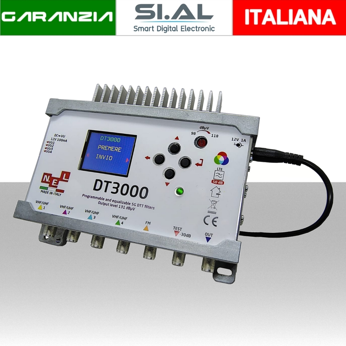 NEL DT 3000 Centrale Programmabile a filtri