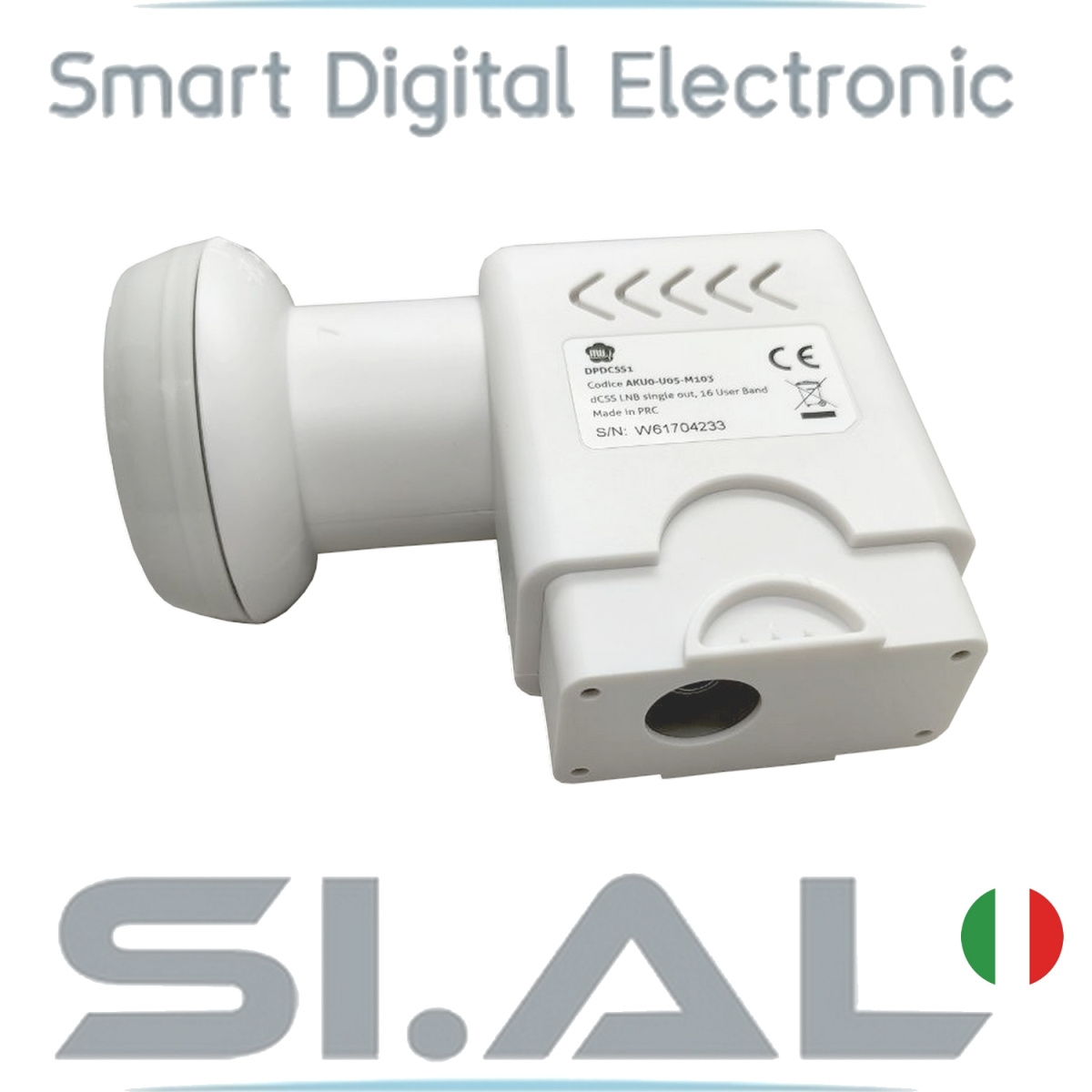 LNB dCSS MTI 1 uscita per Sky Q Black e Sky Q Platinum