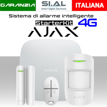 Sistema di allarme antifurto wireless Ajax StarterKit 4G 