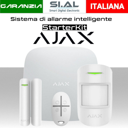 Sistema di allarme antifurto wireless Ajax StarterKit 