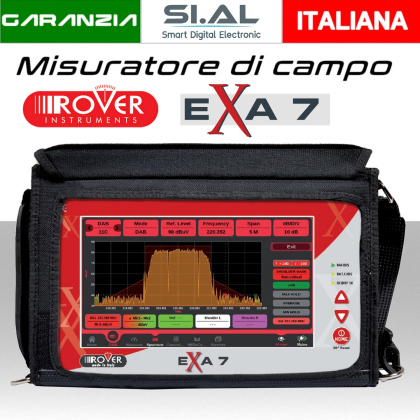 Misuratore di campo Rover EXA7 analizzatore di spettro professionale combinato touch screen