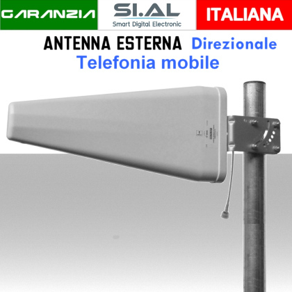 Antenna per telefonia mobile direzionale da esterno Mitan