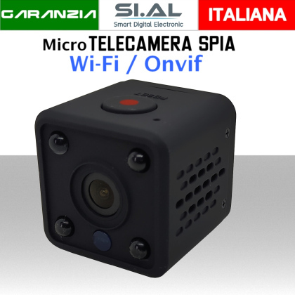 Mini telecamera wi-fi a batteria wireless IP Onvif 