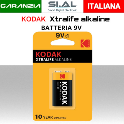 Batterie transistor 9V alcaline KODAK 