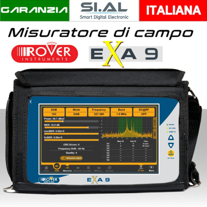 Misuratore di campo Rover EXA9 con Display 9