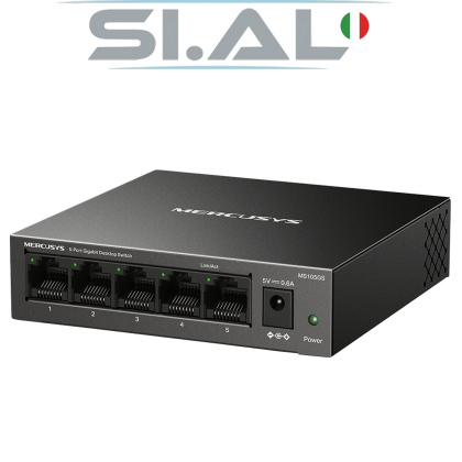 switch gigabit ethernet mercusyes ms105gs