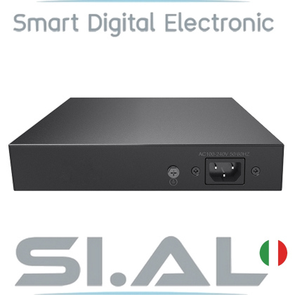 H3108PS switch ethernet 10 porte gigabit poe