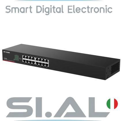 G1016G Gigabit Ethernet Switch IP-COM 16 PORTE