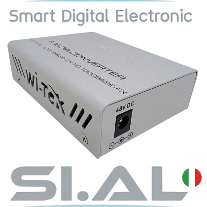 0958 Media Converter Ethernet Fibra Ottica Gigabit PoE