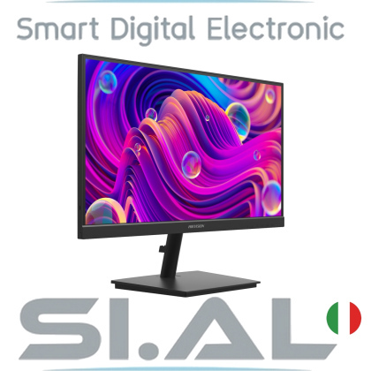 Monitor Hikvision 22 pollici per videosorveglianza
