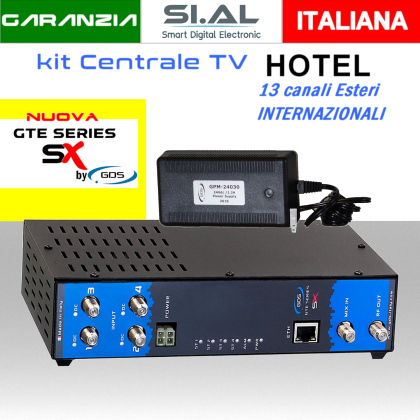 Centrale Hotel GDS 13 canali esteri