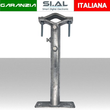 Zanca Telescopica Pesante Regolabile 40-68cm | Per Pali ø 40-90mm  