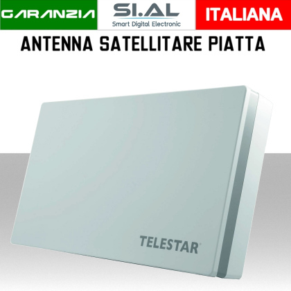 Antenna Satellitare Piatta 1 utenza da balcone DIGIFLAT