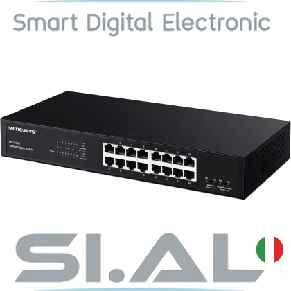 switch ethernet 16 porte gigabit MS116GS